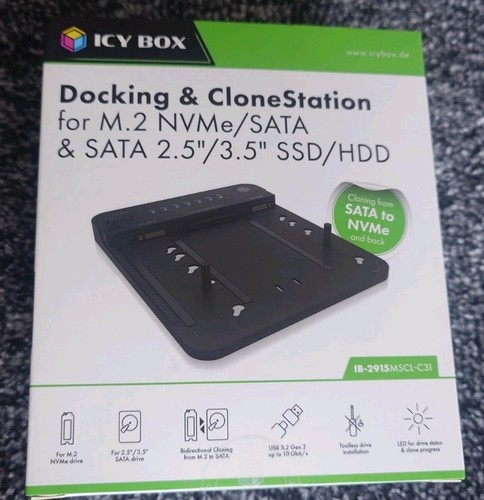 Icy box docking clonestation - icy, &