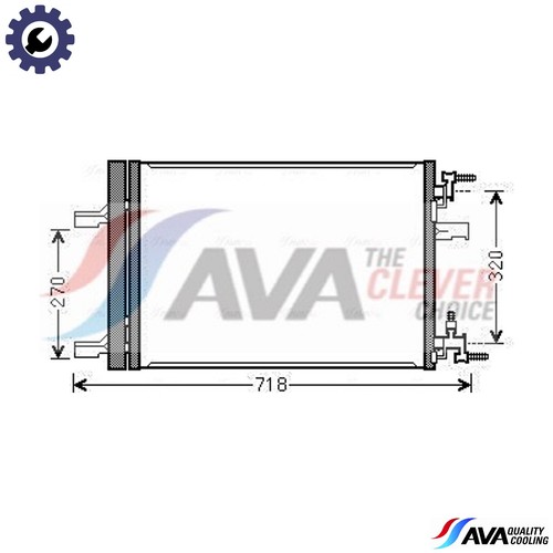 Condenser air conditioning - condenser,