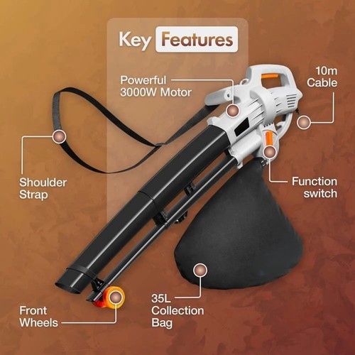 Electric leaf blower - leaf, &