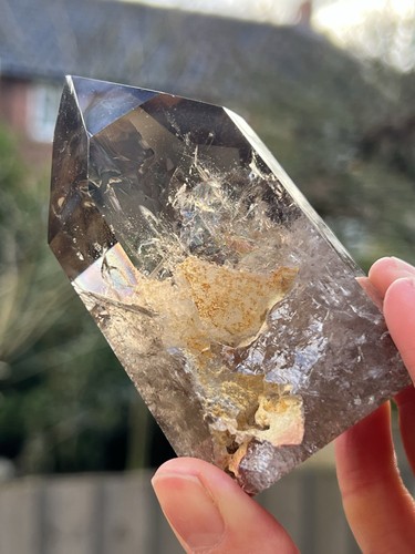 Brazilian smoky citrine quartz - smoky,