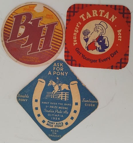 Rare beer mats 50s - rare,
