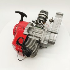 49CC MINI DIRT BIKE ENGINE WITH TRANSFER BOX RED PULL START MINI MOTO