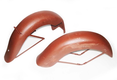 Front and rear - rear, mudguard
