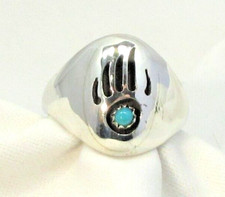 Native American Bear Paw Ring