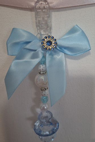 Pram charms new boys - pram, blue