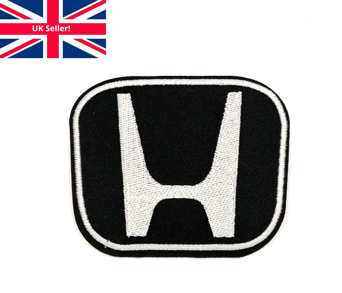 Iron sew honda patch - on,