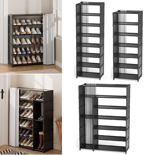 Tier shoe rack metal - shoe,