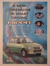 PERODUA NIPPA orig 1999 UK Mkt Sales Leaflet Brochure