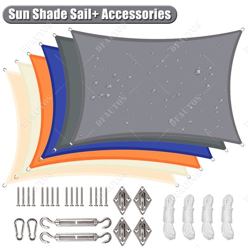 Waterproof rectangle sun shade - rectangle,