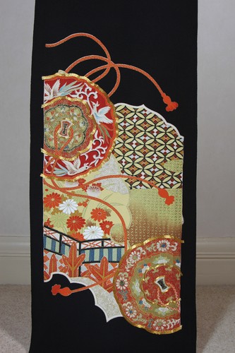 Vintage japanese kimono silk - vintage,