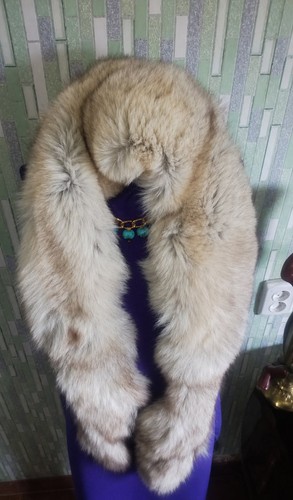 Real vintage fox fur - fur, collar