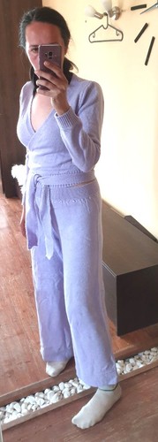 Lavender knit lounge - lavender, women
