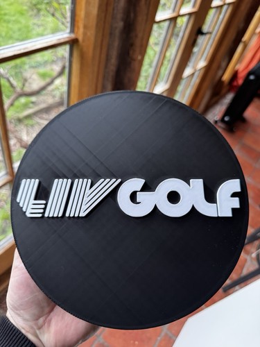 Decorative liv golf - liv, 3d