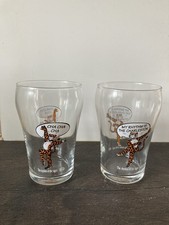Vintage Esso ‘Rhythm Of The Tiger’ Glasses X 2
