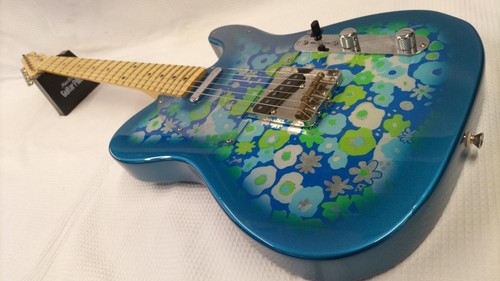 Fender blue flower telecaster - blue,