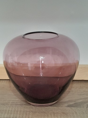 Hand blown mcm art glass - art,
