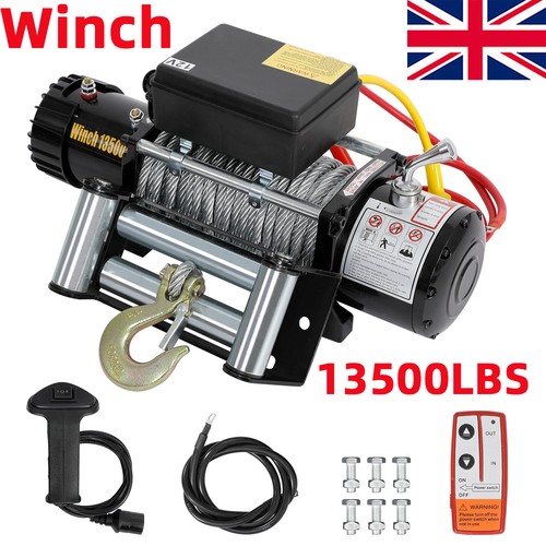 Heavy duty electric winch 12v - duty,