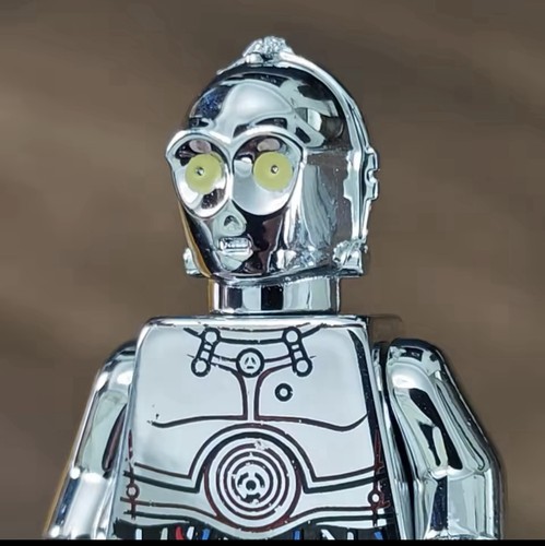 Custom lego chrome silver - custom,