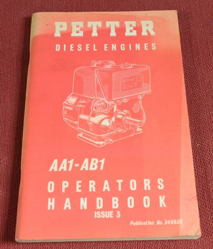 Petter diesel engines aa1 - diesel, aa1-ab1
