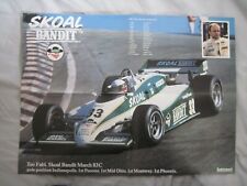 Autosport magazine Skoal Bandit March 83C double sided Poster