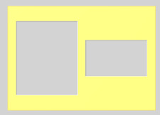 A4 Size Display Photo Mount