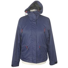 BACKSWING Jacket Size UK12 Blue Women’s Performance Hooded (eur40) Zip Up Used