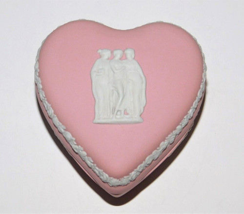 Wedgwood jasperware heart box - wedgwood,