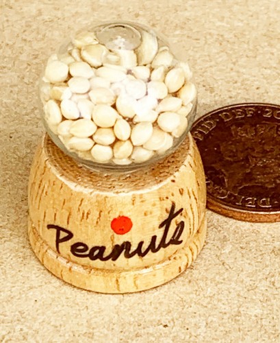 Dolls house peanut dispenser - dolls,