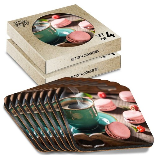 Boxed square coasters - 8,