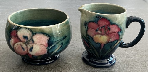Antique moorcroft clematis - clematis, on