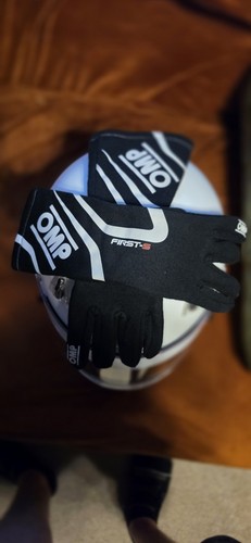 Omp first race - race, gloves