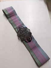 Silver Nurses Belt Buckle And