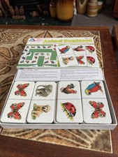 vintage early learning centre Picture Animal 28 Extra Thick Dominoes Game ELC