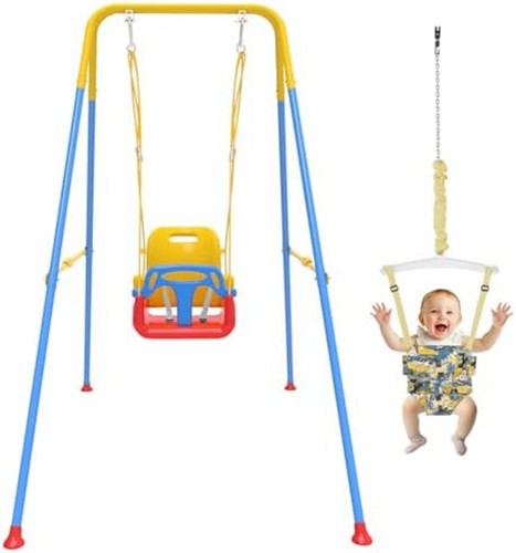 Toddler swing and jumper - and, in