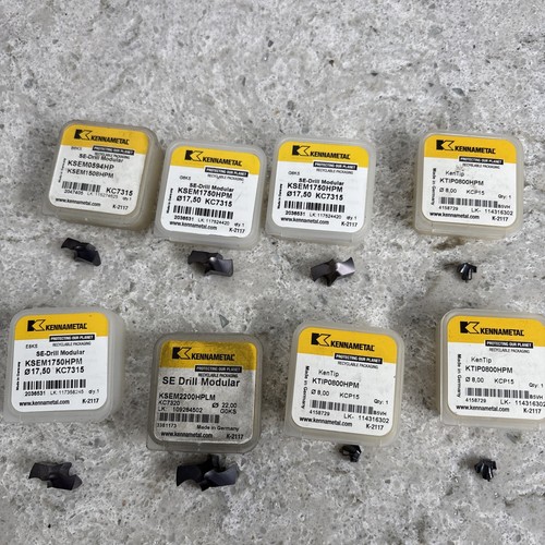 Kennemetal carbide drill tips - carbide,