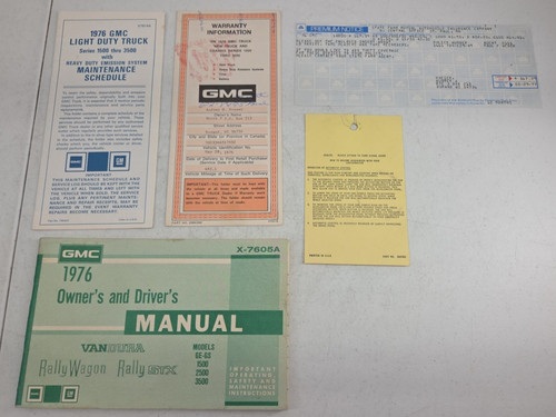 Gmc 1976 owners and drivers - 1976,