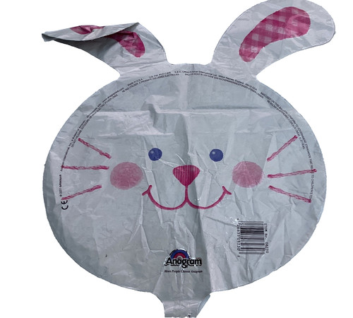 Bunny rabbit head foil - bunny,