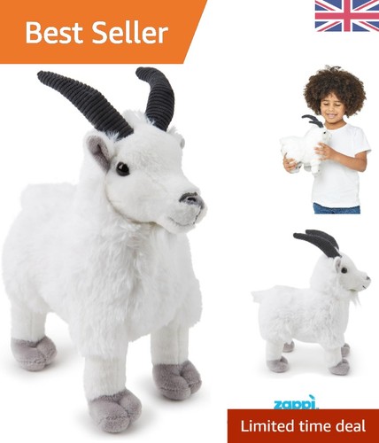 Cuddly goat plush toy 30cm - cuddly,