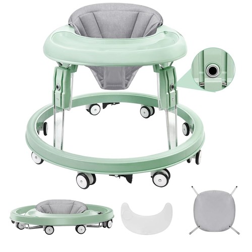 Foldable baby walker one - foldable, one-click