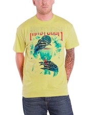 Mastodon T Shirt Unholy Ceremony Band Logo Official Mens New Yellow