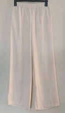 Zara Cream Wide Leg Trousers