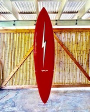 1970’s Gerry Lopez Lightning Bolt Surfboard POSTER 24 X 18" Wall Art