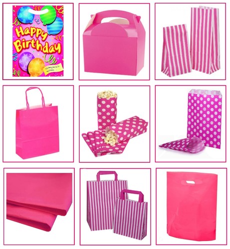 Girls pink birthday party - pink,
