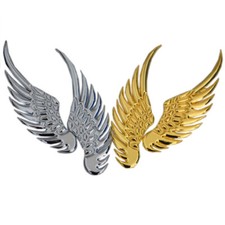 1 Pair 3D Metal Angel Wing