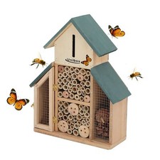 Hotel Garden Bug House Bee Beetle Butterfly Moth 33 cm Large Insect Shelter