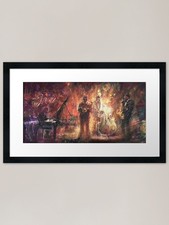 Jazz posters Framed Art Print