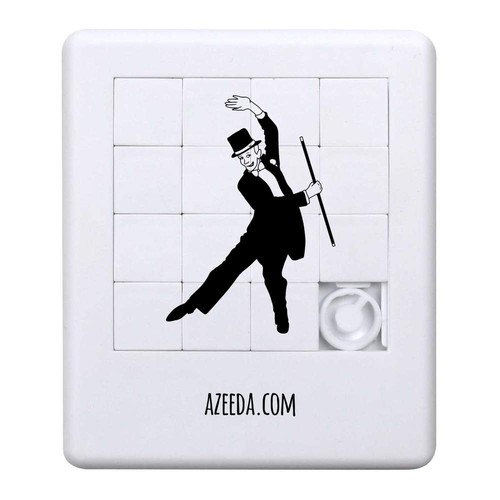 Dancing man sliding puzzle - 'dancing,