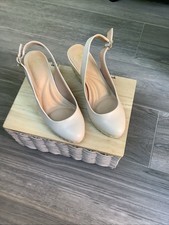 Dune Wedge Colour Blush Sling