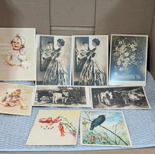 9 1930s German Art Postcards