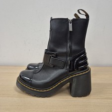 Dr Martens Gaya Black Leather